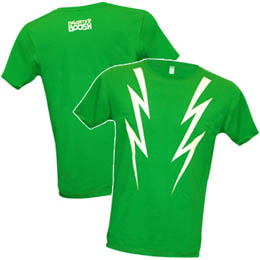 Mighty Boosh Electro Tee ( Kelly Green)