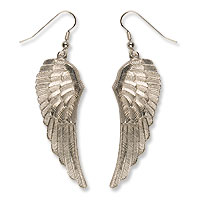 Claire's wing earrings