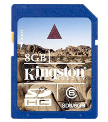 карта памяти SD на 8 GB