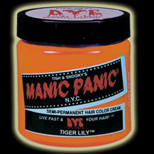 оранжевая краска для волос manic panic