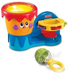 Музыкальная игрушка Fisher-Price Живой барабан