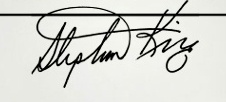 Автограф Стивена Кинга!
