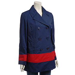 Tommy Hilfiger Navy Women's Spring Coat