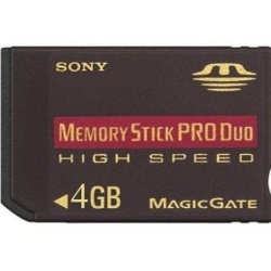 Memori Stick PRO Duo 4GB