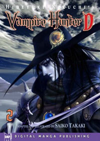 Hideyuki Kikuchi's Vampire Hunter D Manga Volume 2