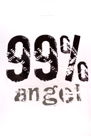 Футболка "99 % angel"