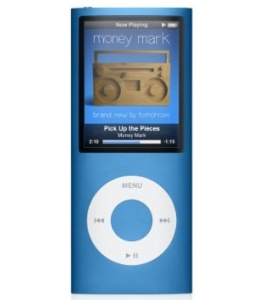 iPod nano blue 8 gb