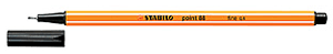 Все 25 капиллярных ручек Stabilo