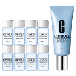 "Turnaround Radiance Peel Once-A-Week System" Clinique