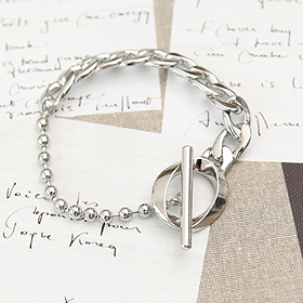 Super Junior : Lee Teuk st Stick Ball Chain Bracelet (Size S)