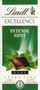 мятный шоколад lindt