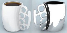 knuckle-duster mug