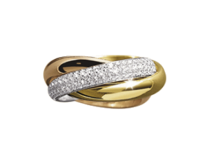 Trinity Ring by Cartier