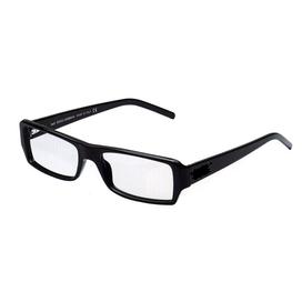 Очки в строгой чёрной оправе