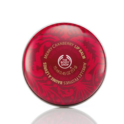 Merry Cranberry Lip Balm. The Body Shop