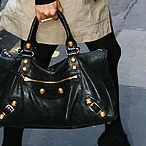 Balenciaga Black Giant Work Bag