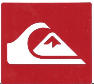 quiksilver stikers