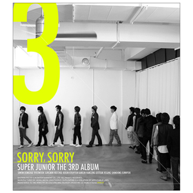 Super Junior : Vol.3 - SORRY, SORRY : Aver. (with 21p Booklet)