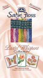 DMC Satin Floss Collection Pack 8/Pkg `Pastel Whispers`