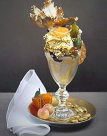 The Golden Opulence Sundae