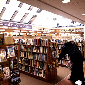 job in a bookstore