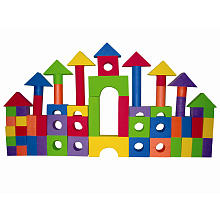 Imaginarium Foam Building Blocks Set - 100-Pieces