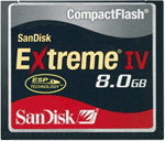 карта памяти SANDISK Compact Flash