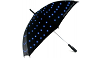 Twilight Umbrellas Blue Stars