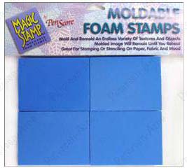 MAGIC STAMP Moldable Foam Stamps BLOCKS