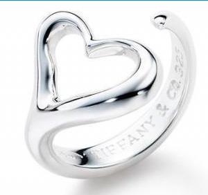 кольцо Tiffany & Co Open Heart Ring