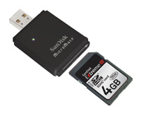 Sandisk 4GB Extreme III SDHC Card