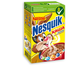 Шоколадная овсянка Nesquik