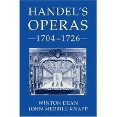 W. Dean - Handel's Operas Vol.I & II