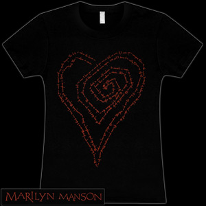 Marilyn Manson - vampire babydoll t-short