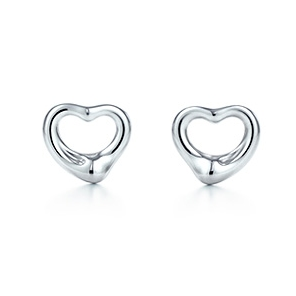 Tiffany Open Heart Earrings
