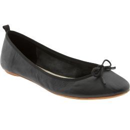 classic leather ballet flats