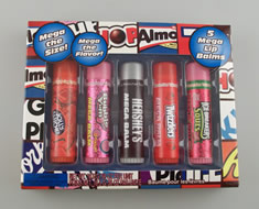 5 Mega Size Lip Balms - Hershey's, Twizzlers and More!