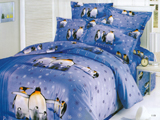 постельное белье с пингвинами