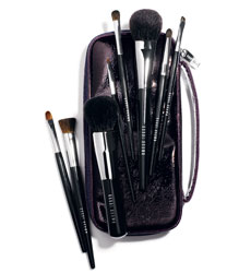 Bobbi Brown BLACK PLUM DELUXE BRUSH COLLECTION