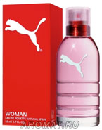 puma red woman