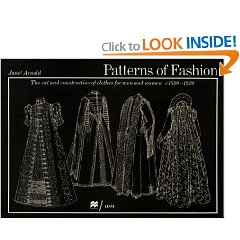 Книга Patterns of Fashion: The Cut and Construction of Clothes for Men and Women C1560-1620 by Janet Arnold