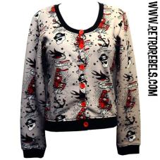 Criminal Damage Ship Cardigan