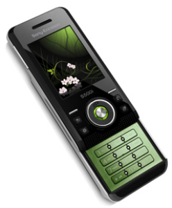 Sony Ericsson S500i Mysterious green