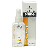 Спрей-ламинатор "Citre Shine" против повреждений при горячей укладке