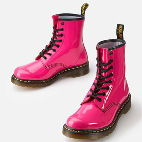 Lace-up Boots (Pink)