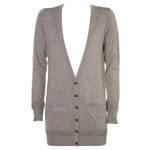 long grey cardigan