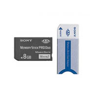 Карта памяти для PSP - sony memory stick pro duo 8 Гб