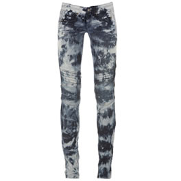 Superlow Skinny Destroyed Jeans