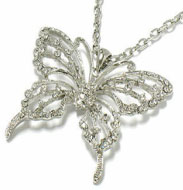 Ice Butterfly Necklace