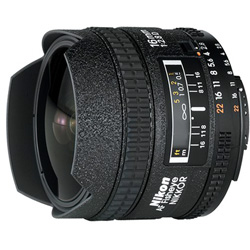 Объектив NIKON AF 16 f/2.8 D РЫБИЙ ГЛАЗ